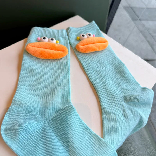 Cute Cartoon Big Eyes Socks