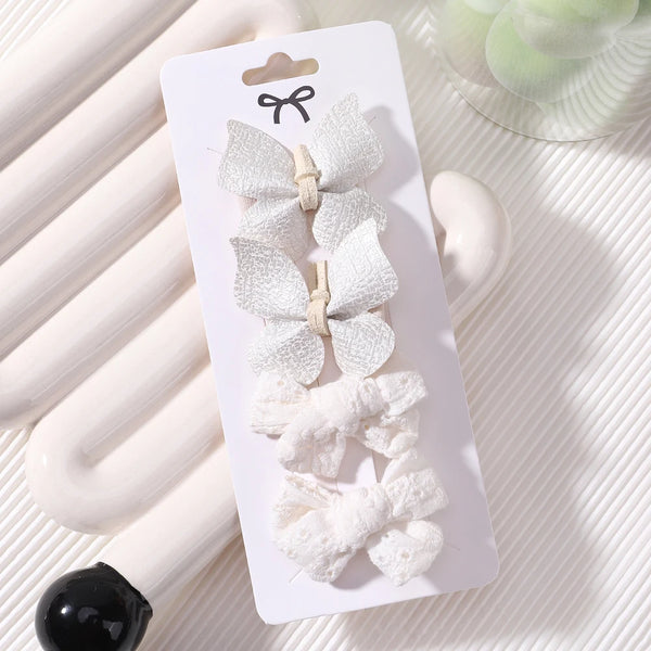 4pcs/set Cute Handmade Butterfly Hair Clips