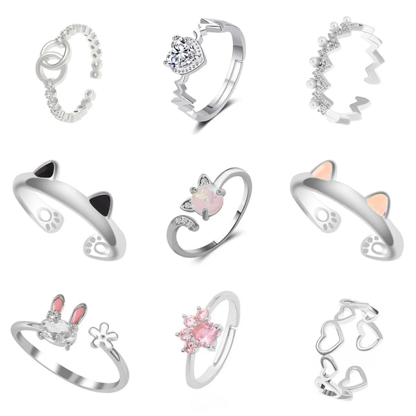 Stylish Cat Ear Finger Ring