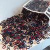 50Pcs Colorful Elastic Hair Ties