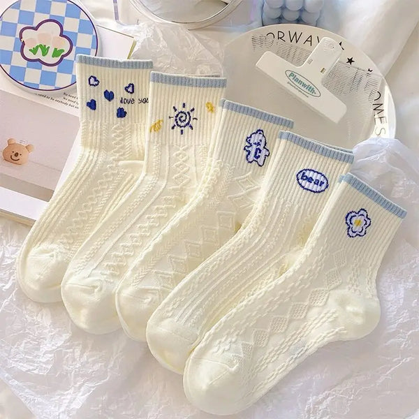 Cute Funny Cartoon Tube Socks