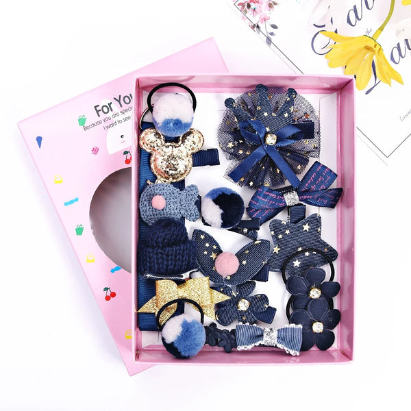 18Pcs Cute Baby Hair Accessories