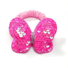 2Pcs Flower Bow Kids Hair Ties