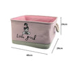 Pink Foldable Laundry Basket