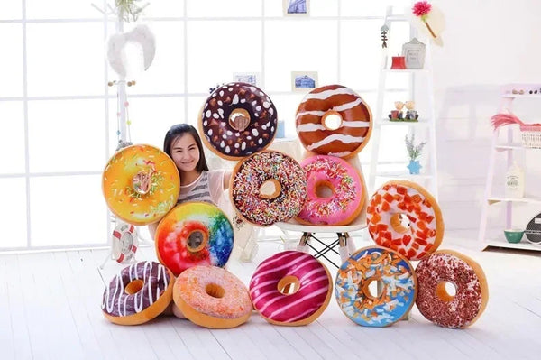 Cute Donut Pillow Plush Cushion