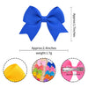 Cute Solid Ribbon Bow Hair Clips