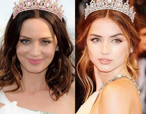 Elegant Rhinestone Princess Crown