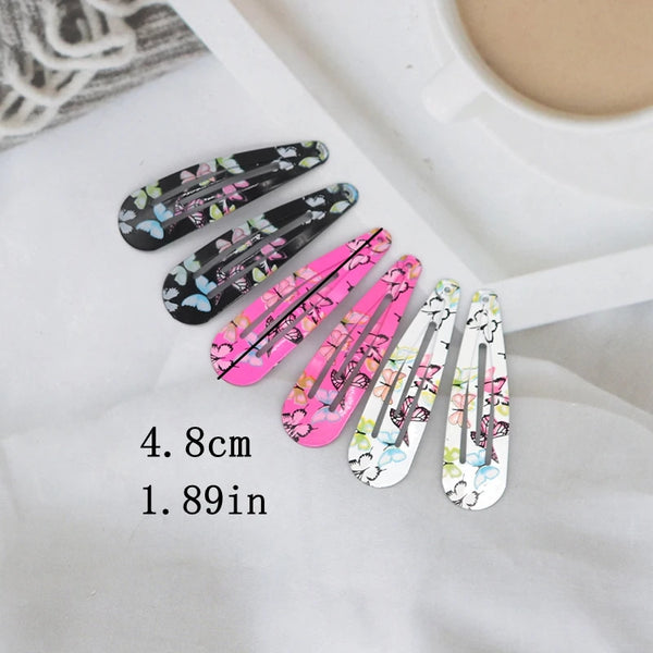Cute Girls Snap Hair Clips
