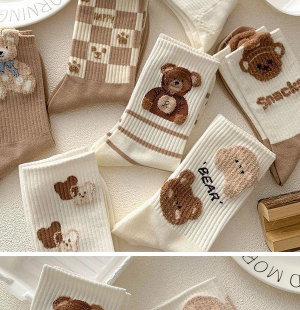 Cute Funny Cartoon Tube Socks