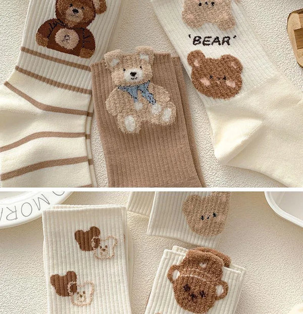 Cute Funny Cartoon Tube Socks