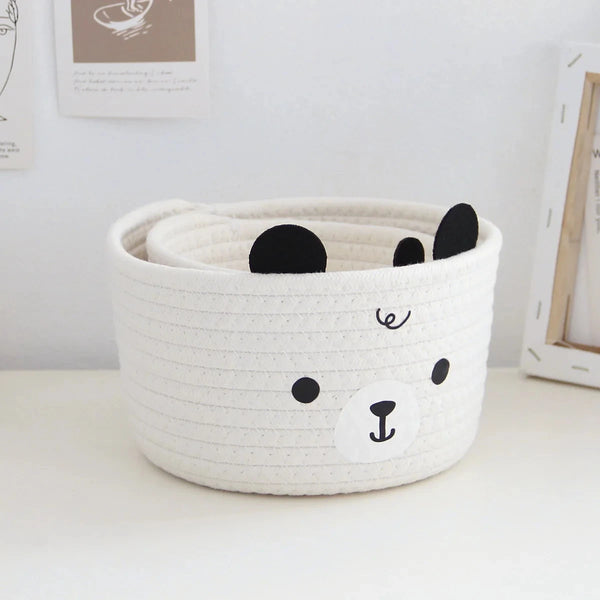 Cute Rattan Woven Storage Basket