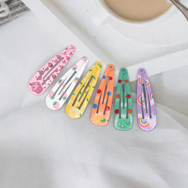 Cute Girls Snap Hair Clips