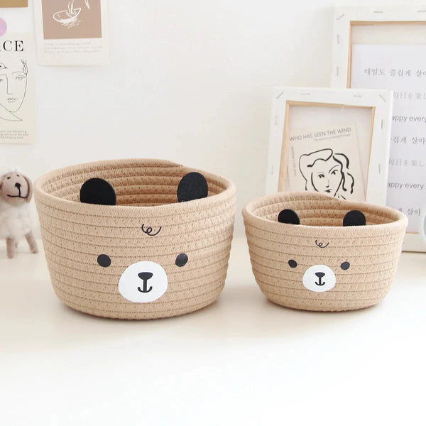 Cute Rattan Woven Storage Basket