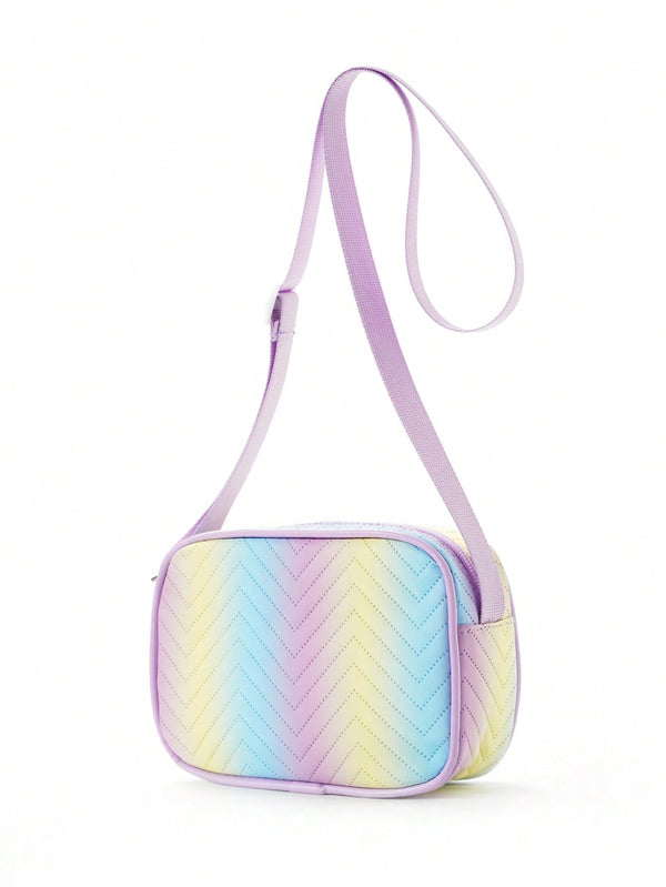 Girls Ombre Quilted PU Bag