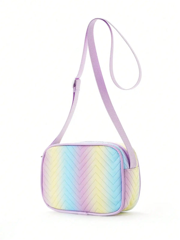 Girls Ombre Quilted PU Bag