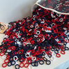 50Pcs Colorful Elastic Hair Ties