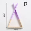 Nordic Wooden Trigon Shelf
