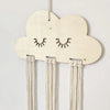 Solid Wood Cloud Hairpin Storage