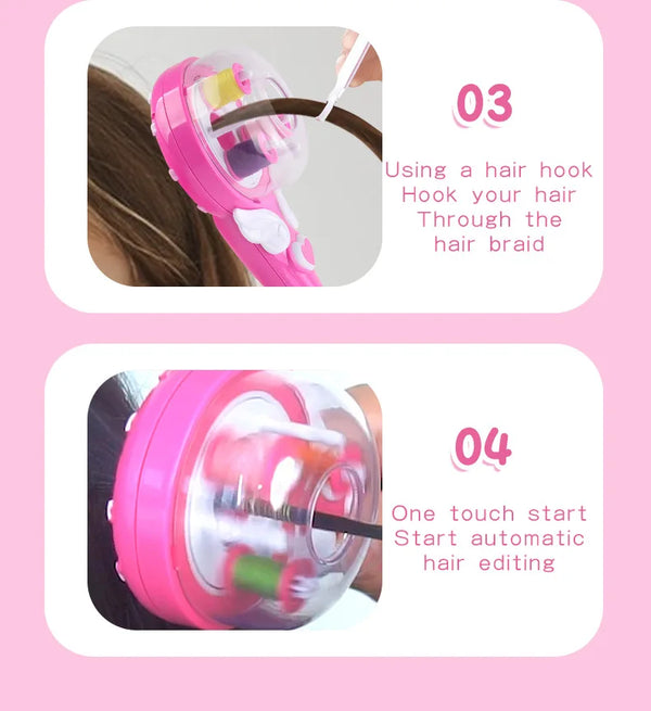 Electric Hair Braiding Machine Toy