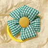 2Pcs Flower Bow Kids Hair Ties