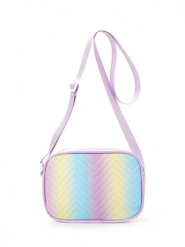Girls Ombre Quilted PU Bag