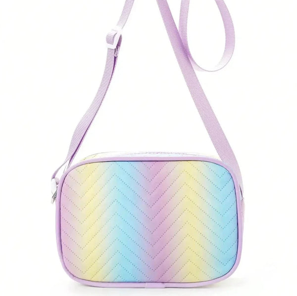 Girls Ombre Quilted PU Bag