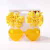 3Pcs Kids Hair Clips & Sunglasses Set