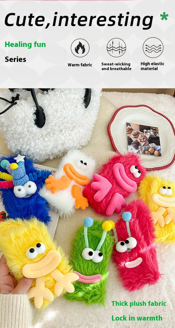 Cozy Fluffy 3D Cartoon Socks