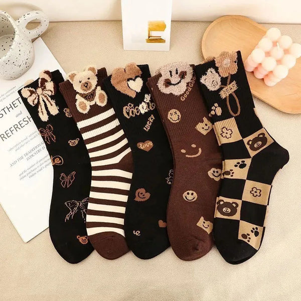 Cute Funny Cartoon Tube Socks
