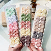 Cute Solid Ribbon Bow Hair Clips