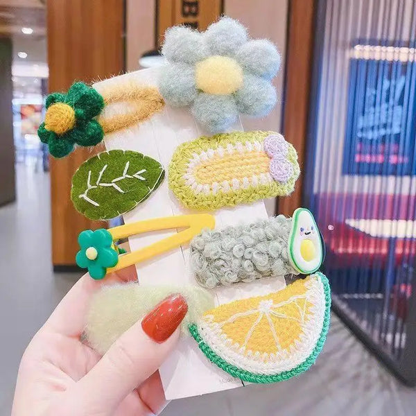 Girls Lovely Hair Clips Set