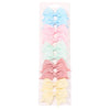 Cute Solid Ribbon Bow Hair Clips