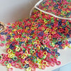 50Pcs Colorful Elastic Hair Ties