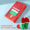 Trendy Watermelon Crew Socks