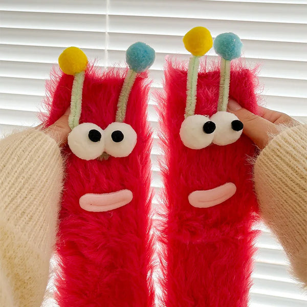 Cozy Fluffy 3D Cartoon Socks