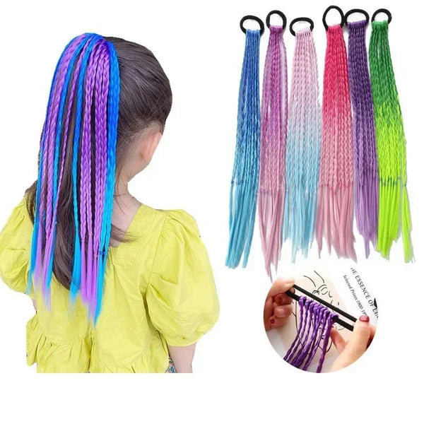 Fashion Kids Gradient Wig Braids