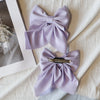 5Pcs Elegant Satin Bow Hair Clips