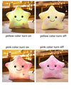 LED Soft Star Pillow for Kids