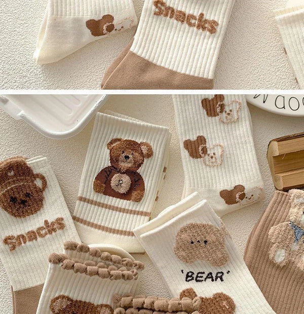 Cute Funny Cartoon Tube Socks