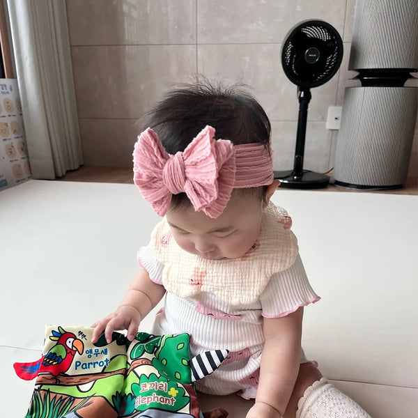 Soft Stretchy Baby Bow Headband