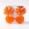 3Pcs Kids Hair Clips & Sunglasses Set