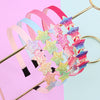 4Pcs Rainbow Heart Headbands for Girls