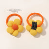 2Pcs Flower Bow Kids Hair Ties