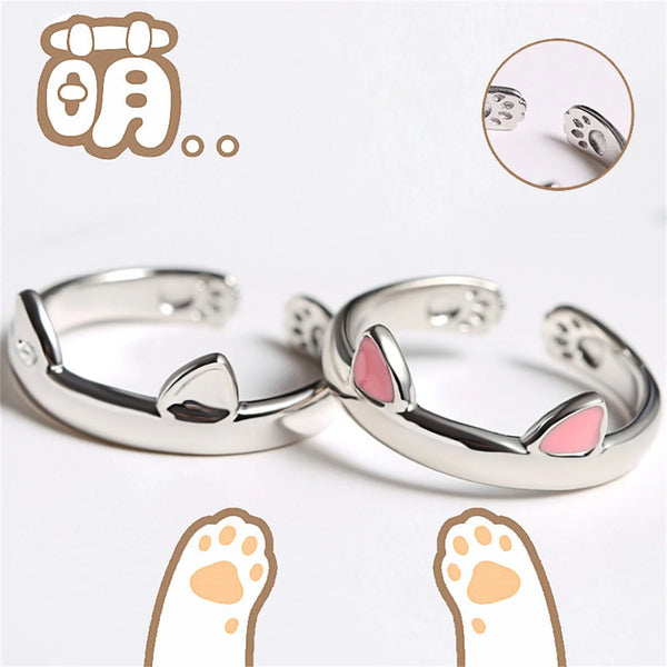 Stylish Cat Ear Finger Ring