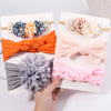 3Pcs Cable Knit Baby Headbands Set