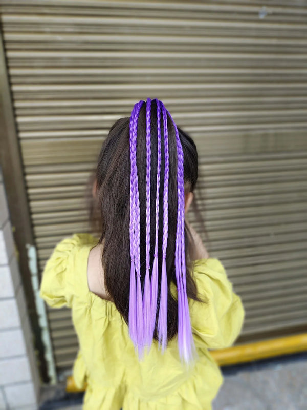 Fashion Kids Gradient Wig Braids