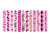 Barbie Pink Black Slap Bracelet