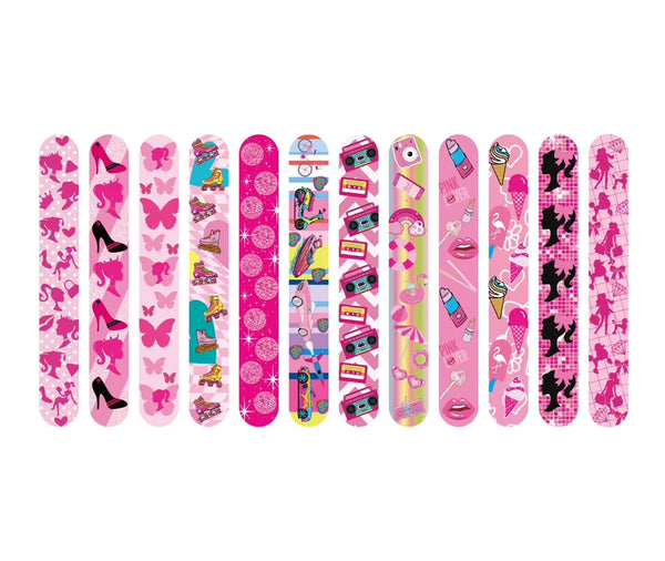 Barbie Pink Black Slap Bracelet