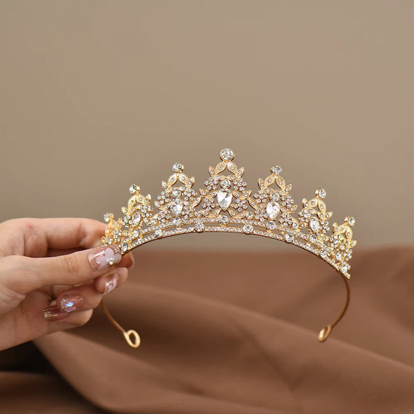 Elegant Rhinestone Princess Crown