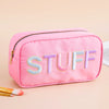 Personalized Preppy Patch Makeup Bag